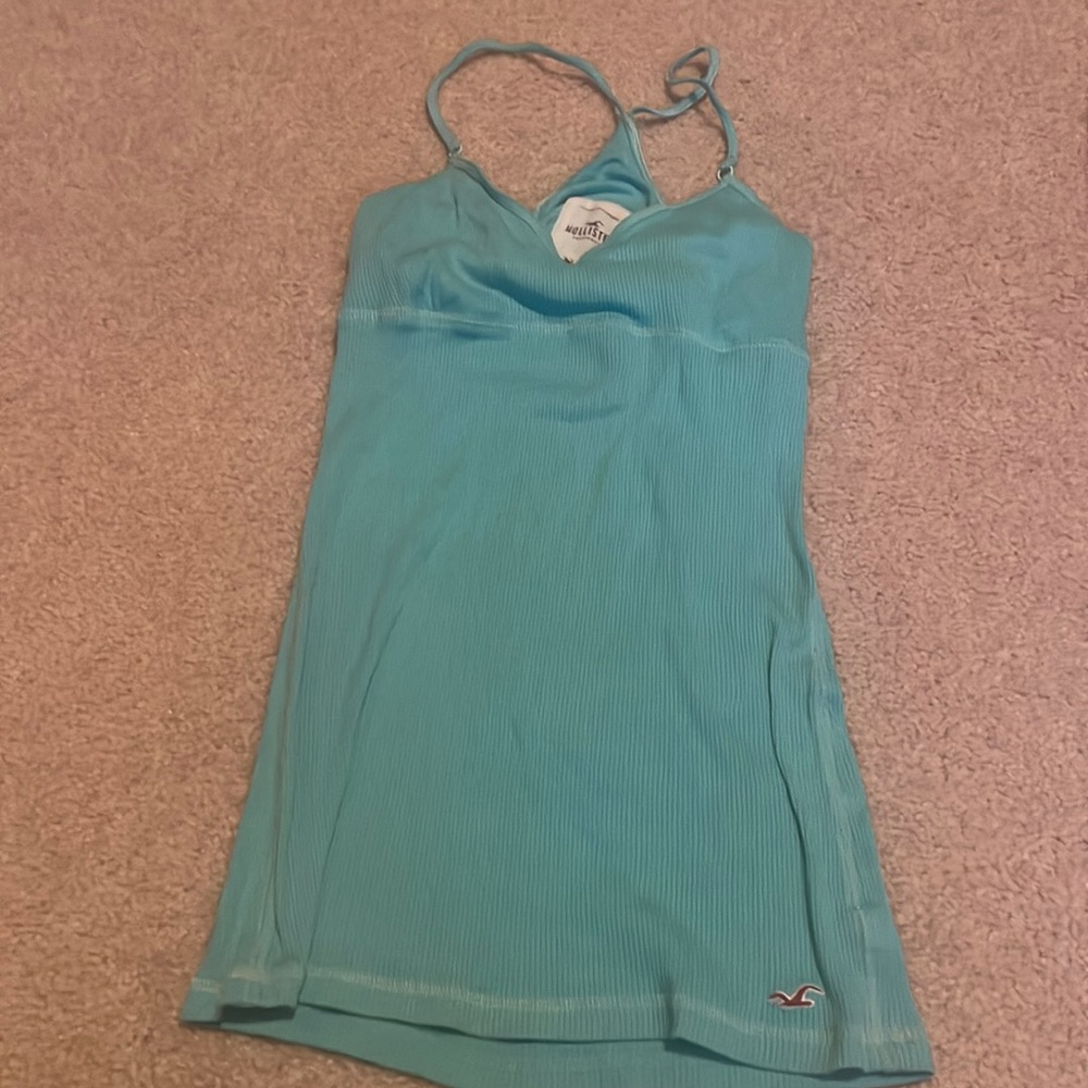 Blue tank top